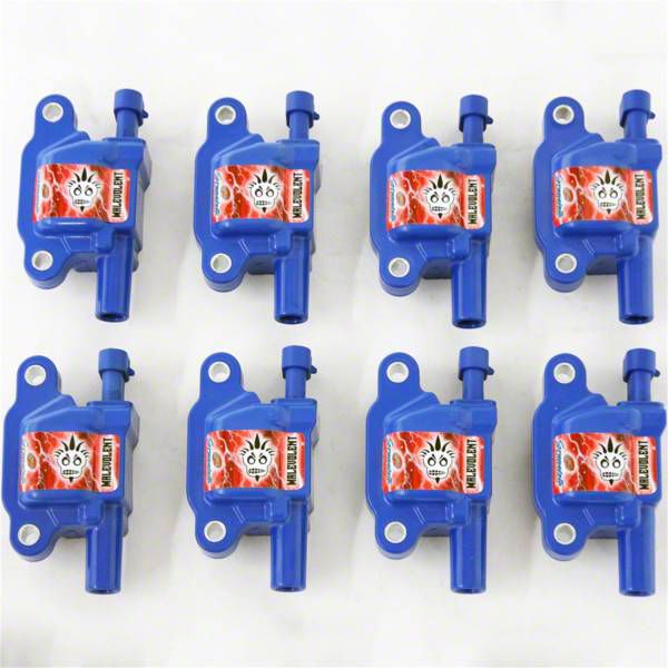 Granatelli Motor Sports Camaro Malevolent Series Coil Packs; Blue 280513CPBM (1013 V8 Camaro