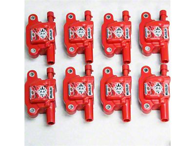 Granatelli Motor Sports Malevolent Series Coil Packs; Red (10-13 V8 Camaro)