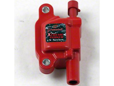 Granatelli Motor Sports Pro Series Extreme Coil Pack; Red (16-24 Camaro LT1, SS)