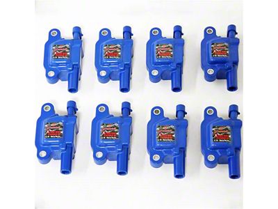 Granatelli Motor Sports Pro Series Extreme Coil Packs; Blue (10-13 V8 Camaro)