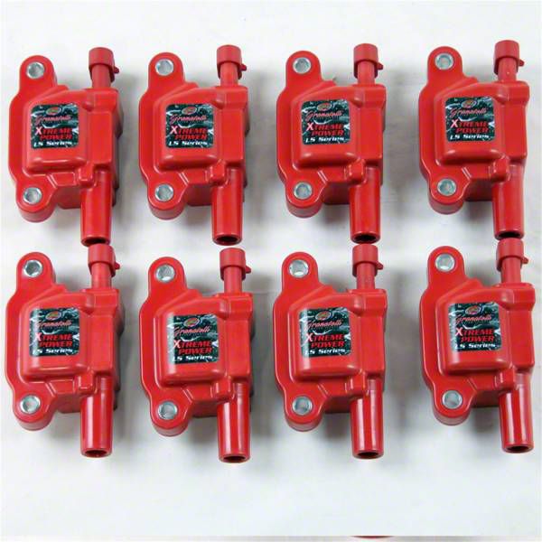 Granatelli Motor Sports Camaro Pro Series Extreme Coil Packs; Red 28