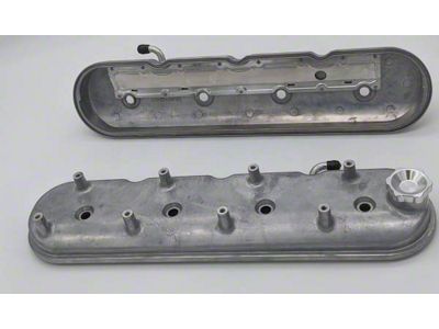 Granatelli Motor Sports Stock/Standard Valve Covers; Cast (10-15 V8 Camaro)