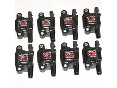 Granatelli Motor Sports Xtreme Power LS Series Coil Packs; Black (16-24 V8 Camaro)