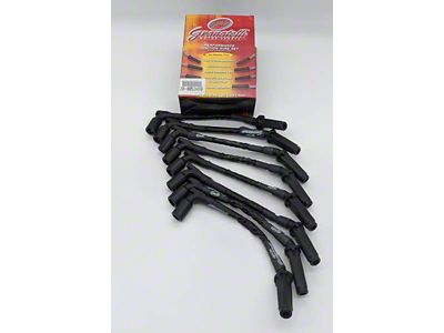 Granatelli Motor Sports High Performance Ignition Wires; High Temp Black (20-25 6.2L Corvette C8)