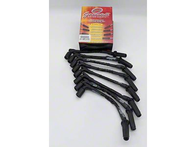 Granatelli Motor Sports High Performance Ignition Wires; High Temp Black (20-24 6.2L Corvette C8)