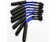 Granatelli Motor Sports High Performance Ignition Wires; High Temp Blue and Black (14-19 Corvette C7, Excluding Z06 & ZR1)