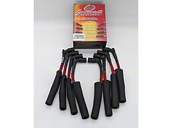 Granatelli Motor Sports High Performance Ignition Wires; High Temp Red and Black (20-26 6.2L Corvette C8)