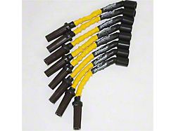 Granatelli Motor Sports High Performance Ignition Wires; High Temp Yellow (14-19 Corvette C7)