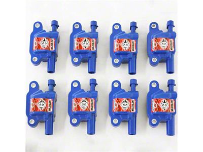 Granatelli Motor Sports Malevolent Series Coil Packs; Blue (05-13 Corvette C6)