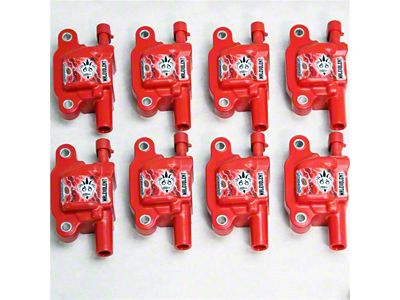 Granatelli Motor Sports Malevolent Series Coil Packs; Red (14-25 Corvette C7 & C8)