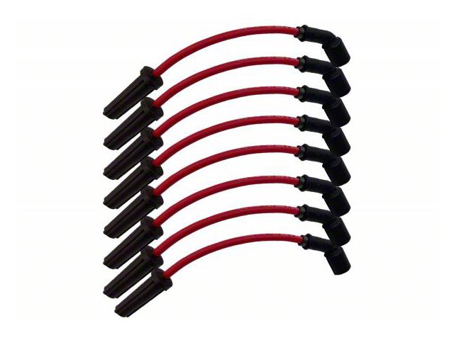 Granatelli Motor Sports Performance Spark Plug Wires; Red Wire (14-19 Corvette C7, Excluding Z06 & ZR1)
