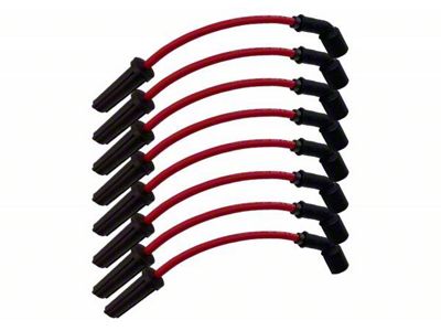 Granatelli Motor Sports Performance Spark Plug Wires; Red Wire (14-19 Corvette C7, Excluding Z06 & ZR1)