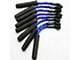 Granatelli Motor Sports High Performance Spark Plug Wires; High Temp Blue and Black (05-13 Corvette C6)