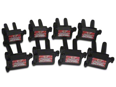 Granatelli Motor Sports 3V Hot Street Coil Packs; Black (Mid 08-10 Mustang GT)