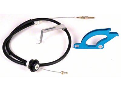 Granatelli Motor Sports Adjustable Clutch Cable and Quadrant Kit (79-04 Mustang)