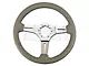Gray Leather Steering Wheel (79-04 Mustang)