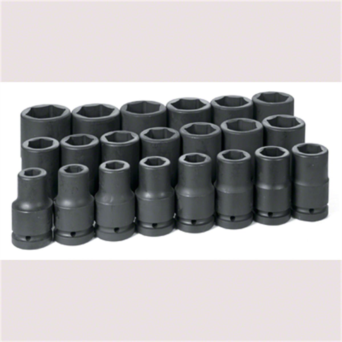 Grey Pneumatic Universal AM 1-Inch Drive Deep Length SAE Impact Socket ...