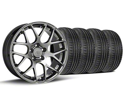 19x8.5 AMR Wheel & Sumitomo High Performance HTR Z5 Tire Package (15-23 Mustang GT, EcoBoost, V6)