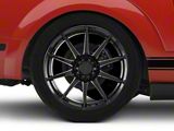 GT350 Style Gloss Black Wheel; Rear Only; 19x10; 45mm Offset (05-09 Mustang)
