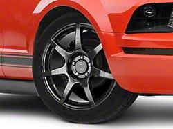 GT350R Style Gloss Black Wheel; 19x8.5; 30mm Offset (05-09 Mustang)