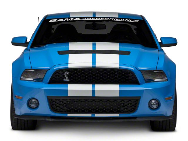 Shelby GT500 Front End Conversion; Unpainted (10-12 GT, V6)
