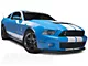 Shelby GT500 Front End Conversion; Unpainted (10-12 GT, V6)