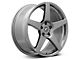 Forgestar CF5 Monoblock Gunmetal Wheel; 19x9.5 (15-23 Mustang GT, EcoBoost, V6)
