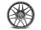 Forgestar F14 Monoblock Gunmetal Wheel; 19x9.5 (15-23 Mustang GT, EcoBoost, V6)