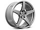 Forgestar CF5 Monoblock Gunmetal Wheel; Rear Only; 19x10 (15-23 Mustang GT, EcoBoost, V6)