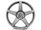 Forgestar CF5 Monoblock Gunmetal Wheel; 19x9 (15-23 Mustang GT, EcoBoost, V6)