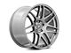 Forgestar F14 Monoblock Gunmetal Wheel; Rear Only; 19x11 (15-23 Mustang GT, EcoBoost, V6)