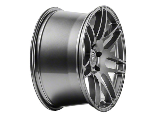 Forgestar F14 Monoblock Deep Concave Gunmetal Wheel; Rear Only; 20x11 (15-23 Mustang GT, EcoBoost, V6)