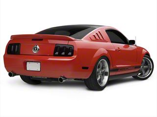 Hot Wheels Ford Mustang Cobra 1:64 Scale Die-Cast Car - Red With Razor Wheels