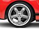 Shelby Razor Gunmetal Wheel; Rear Only; 20x10 (15-23 Mustang GT, EcoBoost, V6)