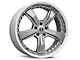 Shelby Razor Gunmetal Wheel; 20x9 (15-23 Mustang GT, EcoBoost, V6)