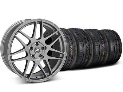 19x9 Forgestar F14 Wheel & NITTO High Performance INVO Tire Package (05-14 Mustang)