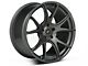 Staggered Forgestar CF5V Monoblock Gunmetal Wheel and NITTO INVO Tire Kit; 19x9/10 (05-14 Mustang)