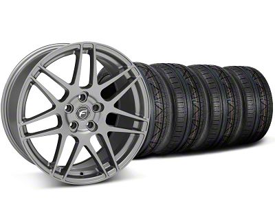 19x9 Forgestar F14 Wheel & NITTO High Performance INVO Tire Package (05-14 Mustang)