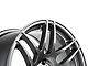 Forgestar F14 Gunmetal Wheel and Michelin Pilot Sport A/S 3+ Tire Kit; 20x9 (15-22 Mustang Standard EcoBoost, V6)
