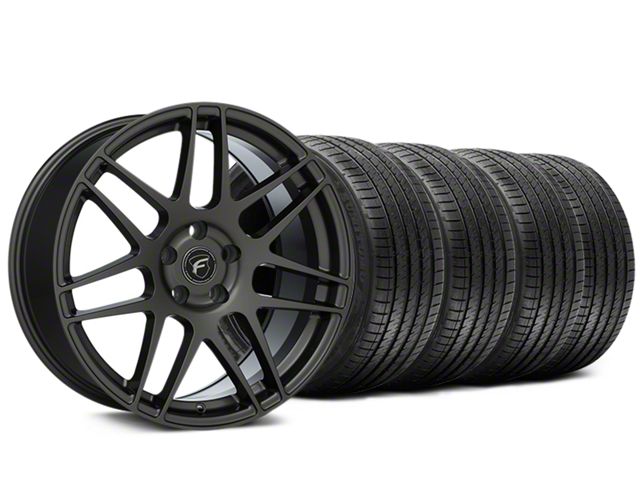 20x9.5 Forgestar F14 Wheel & Sumitomo High Performance HTR Z5 Tire Package (15-23 Mustang GT, EcoBoost, V6)
