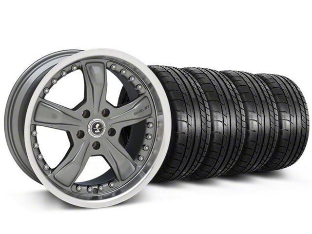 20x9 Shelby Razor Wheel & Mickey Thompson Street Comp Tire Package (05-14 Mustang, Excluding 13-14 GT500)