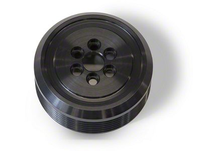 Hamburger Superchargers 6-Rib Stage 1 Supercharger Pulley; 80mm (11-23 5.7L HEMI Charger)