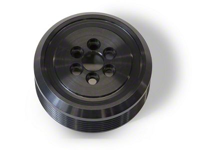 Hamburger Superchargers 6-Rib Stage 1 Supercharger Pulley; 90mm (11-23 5.7L HEMI Charger)