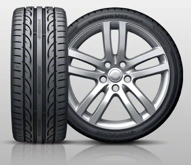 ハンコック Ventus V12evo2 285/35ZR19 5部山 Hankook Mustang Ventus V12 EVO 2 Summer Tire 1015298 (285/35R19