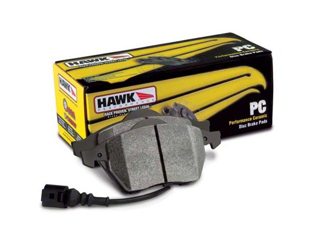 Hawk Performance Ceramic Brake Pads; Rear Pair (10-15 Camaro SS; 12-24 Camaro ZL1)