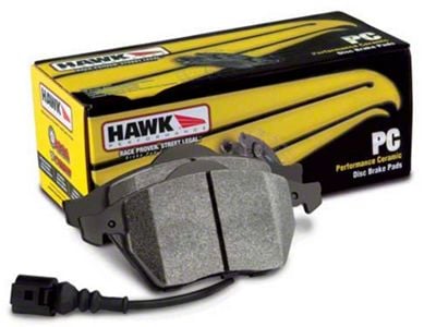 Hawk Performance Ceramic Brake Pads; Rear Pair (10-15 Camaro SS; 12-24 Camaro ZL1)