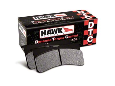 Hawk Performance DTC-30 Brake Pads; Rear Pair (08-14 Challenger SRT8; 15-18 Challenger 392, Scat Pack, SRT Demon, SRT Hellcat, SRT Jailbreak; 2018 Challenger R/T w/ Brembo Brakes, T/A w/ Brembo Brakes; 19-23 Challenger)