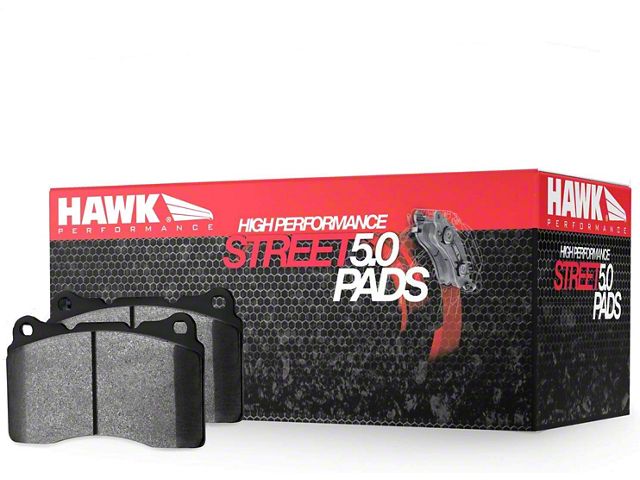 Hawk Performance HPS 5.0 Brake Pads; Front Pair (09-10 Challenger SE)