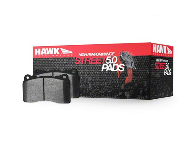 Hawk Performance HPS 5.0 Brake Pads; Rear Pair (08-15 Challenger SRT)