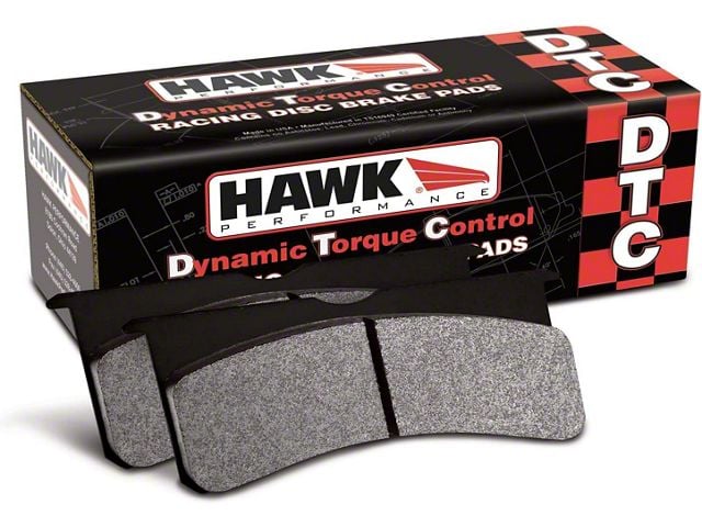 Hawk Performance DTC-30 Brake Pads; Front Pair (97-04 Corvette C5; 05-13 Corvette C6 Base)